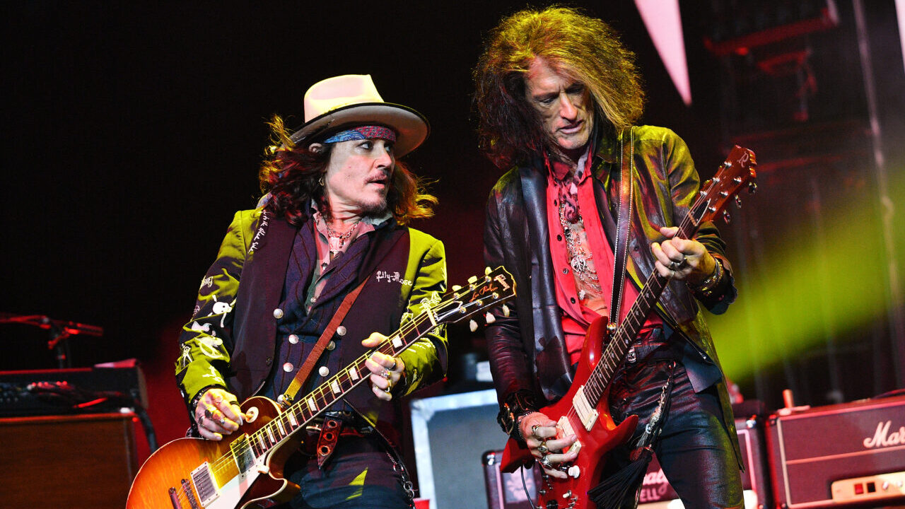 Johnny Depp and Joe Perry