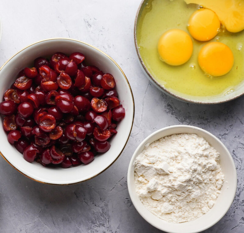 meggyes pite hozzávalók