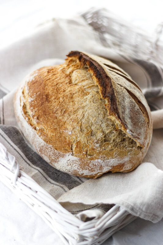 Ünnepi parasztcipó, a Telki Kovászda díjnyertes kenyere