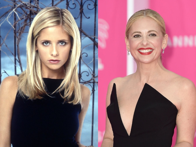 Sarah Michelle Gellar akkor és most