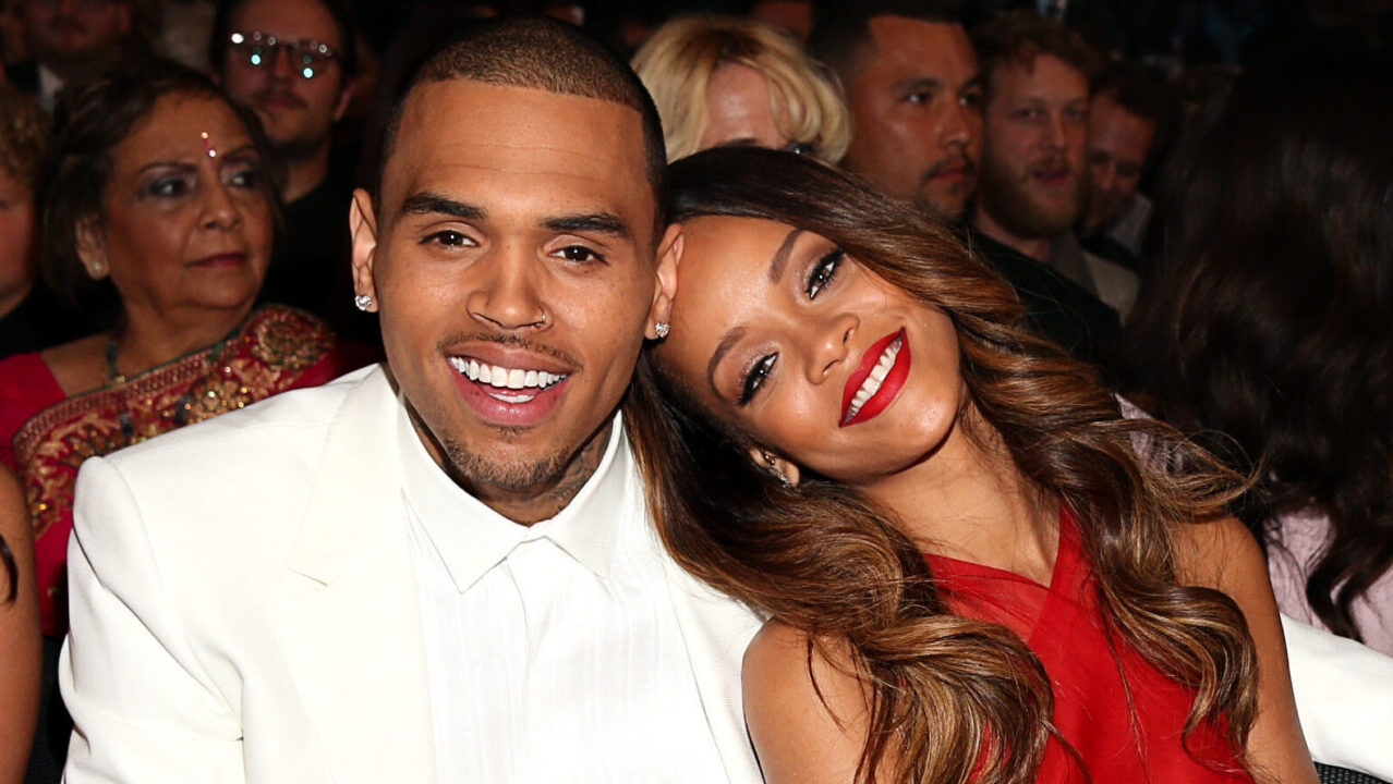 Chris Brown and Rihanna