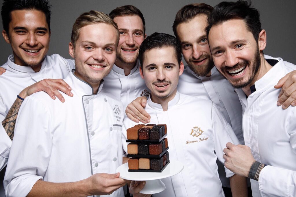 Cédric Grolet francia cukrász Rubik-kocka desszertje