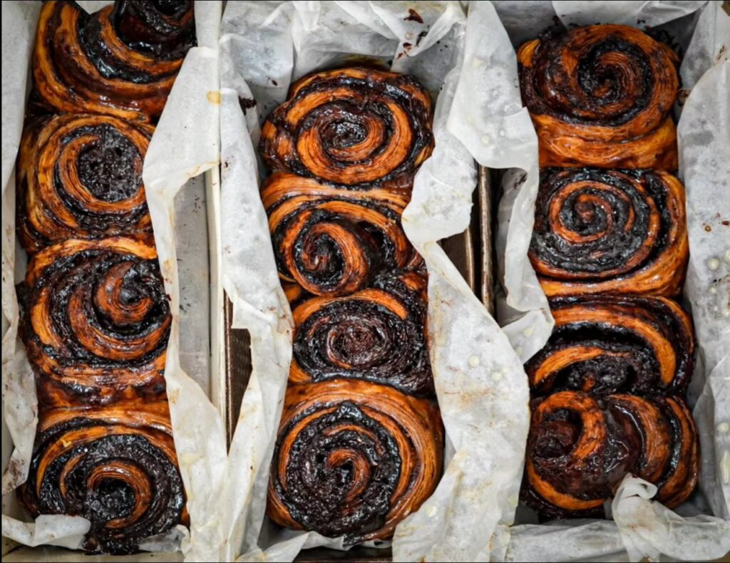 Eszményi kakaós tekercsek