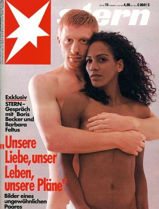 Boris Becker és Barbara Feltus meztelen fotója