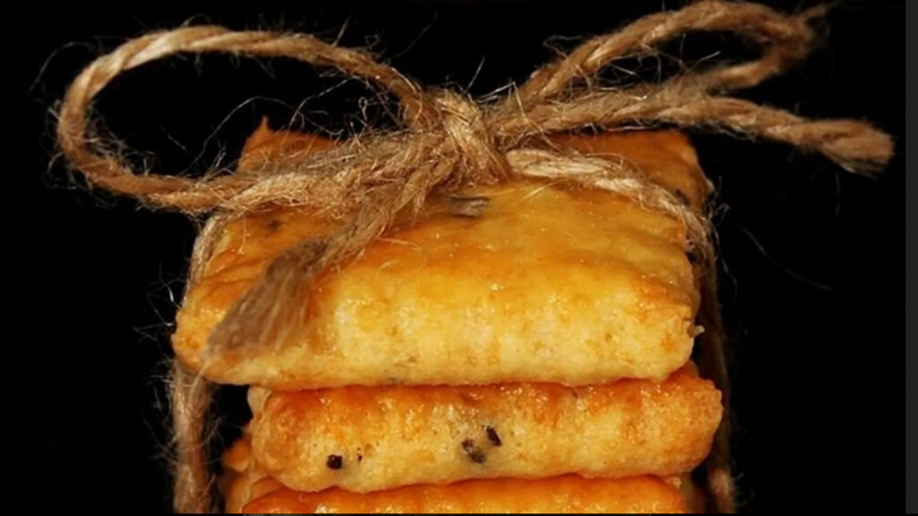 Parmezános kekszek 