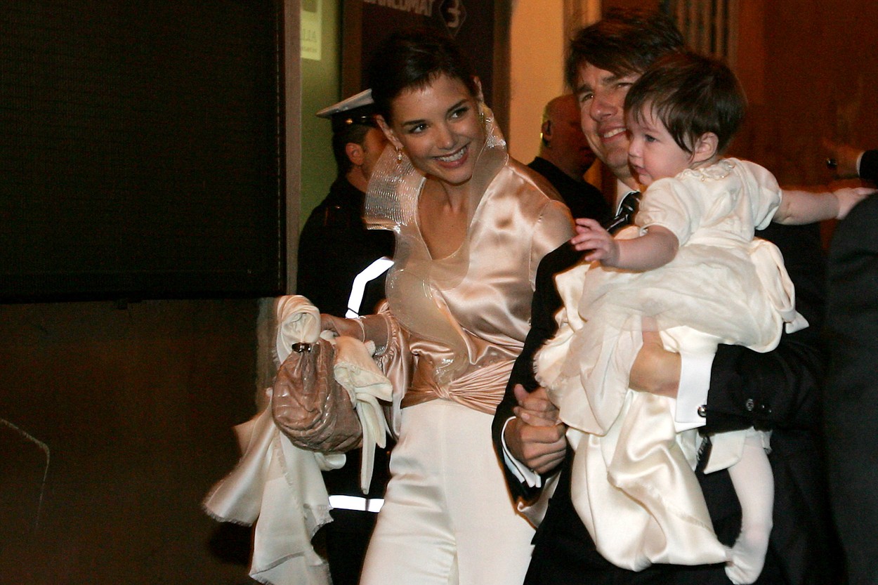 Suri Cruise és tom Cruise és Katie Holmes