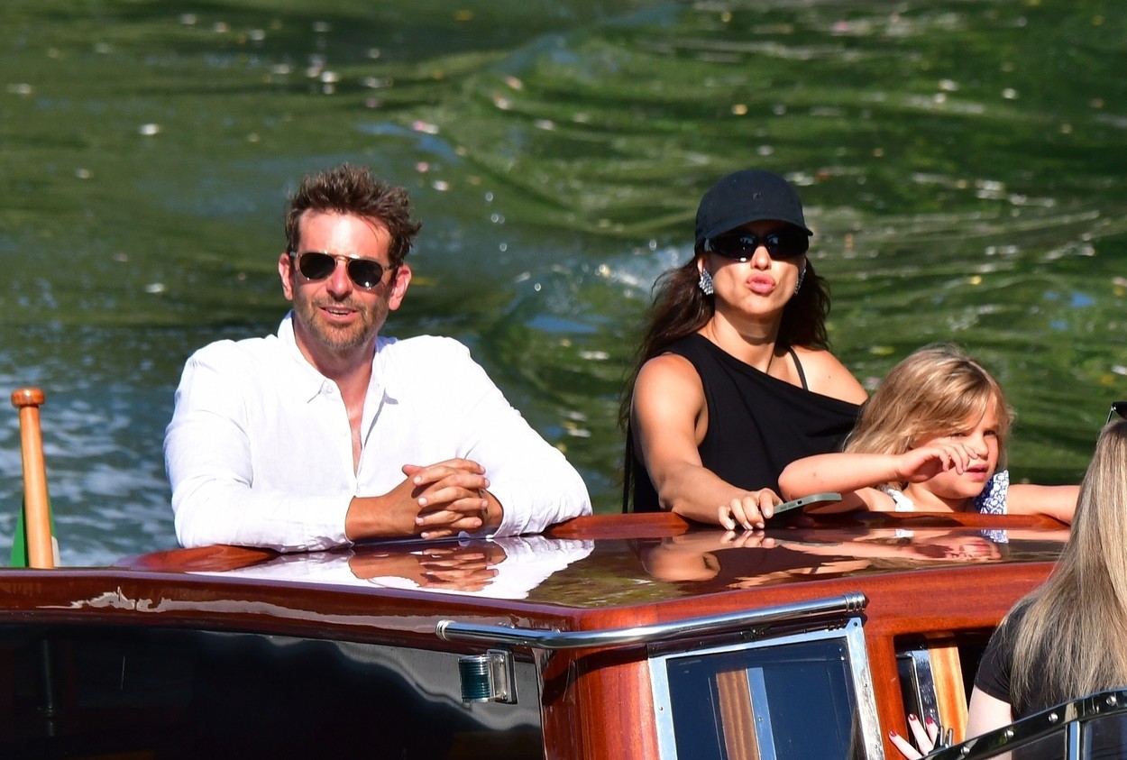 Bradley Cooper, Irina Shayk és Lea De Seine Cooper