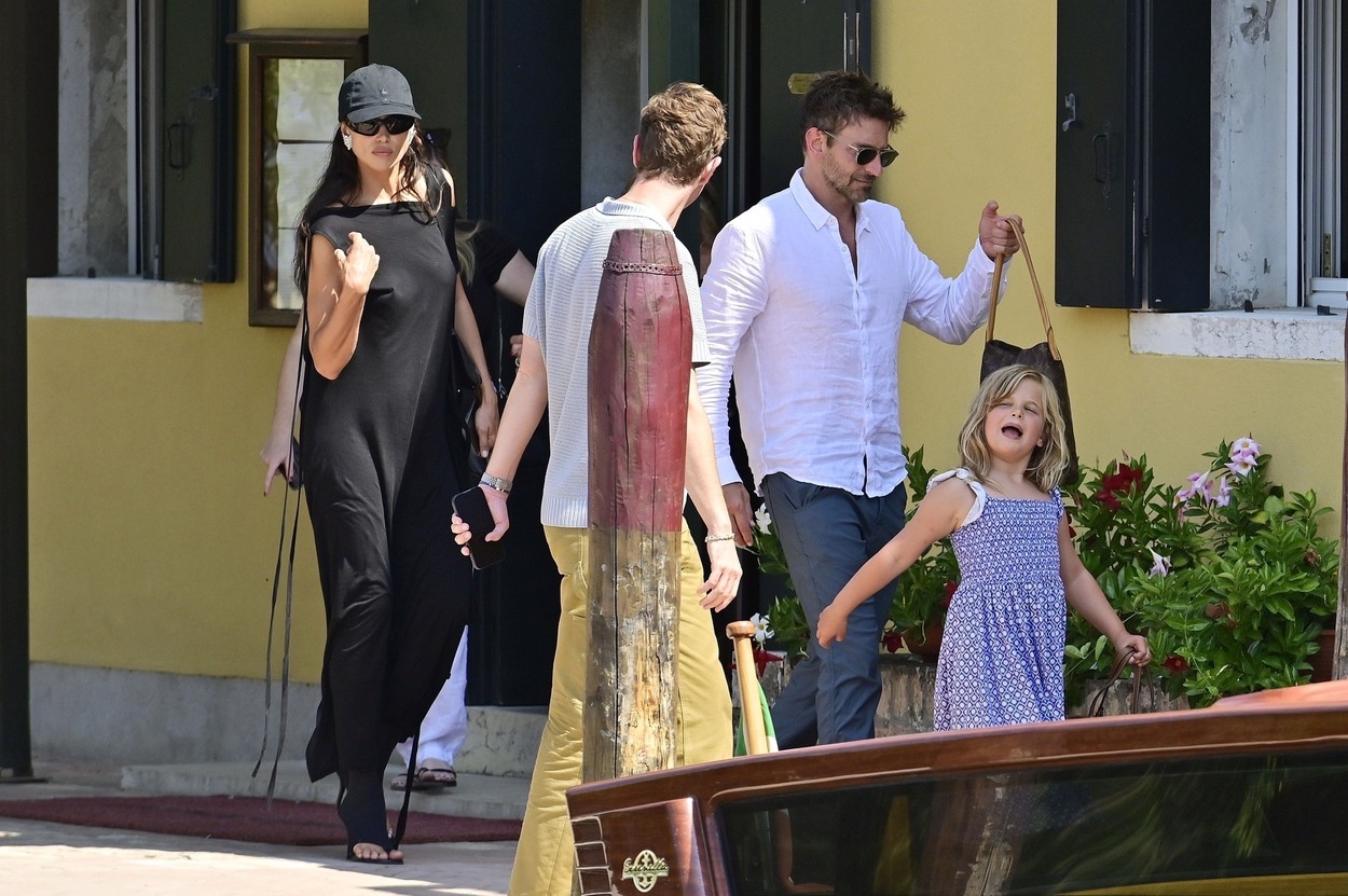 Bradley Cooper, Irina Shayk és Lea De Seine Cooper