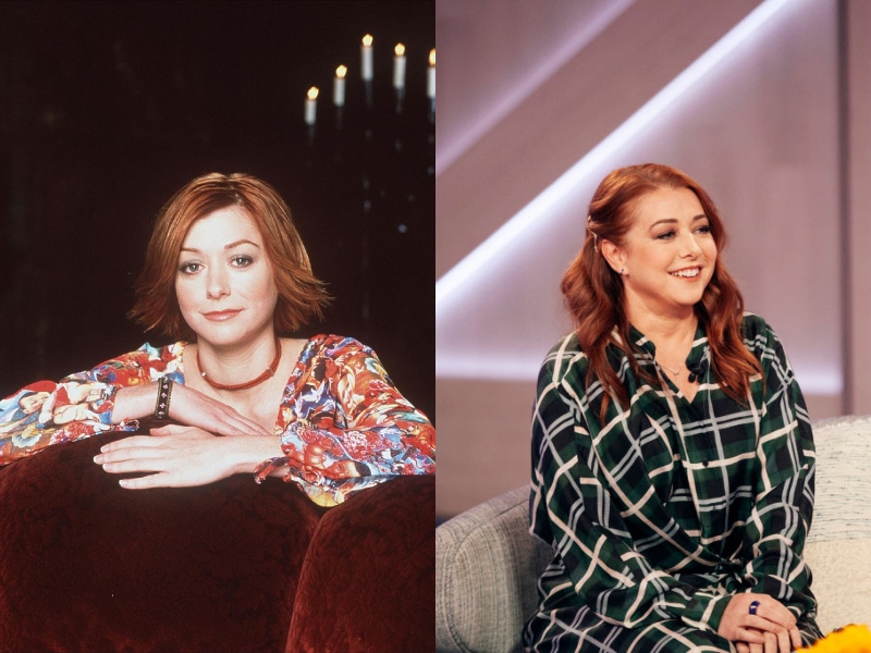 Alyson Hannigan akkor és most