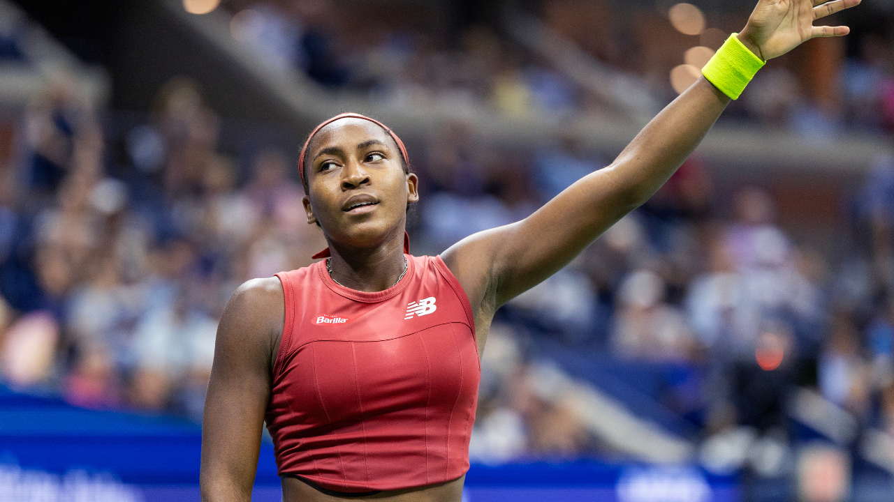 Coco Gauff az US Open teniszbajnokságon