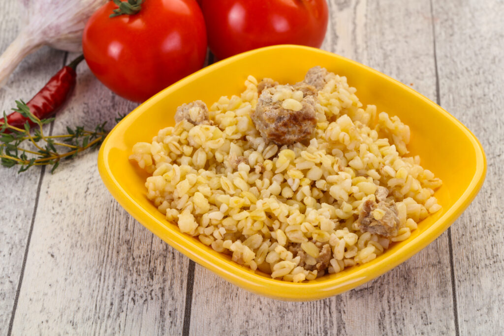 Bulgur egy kis husival