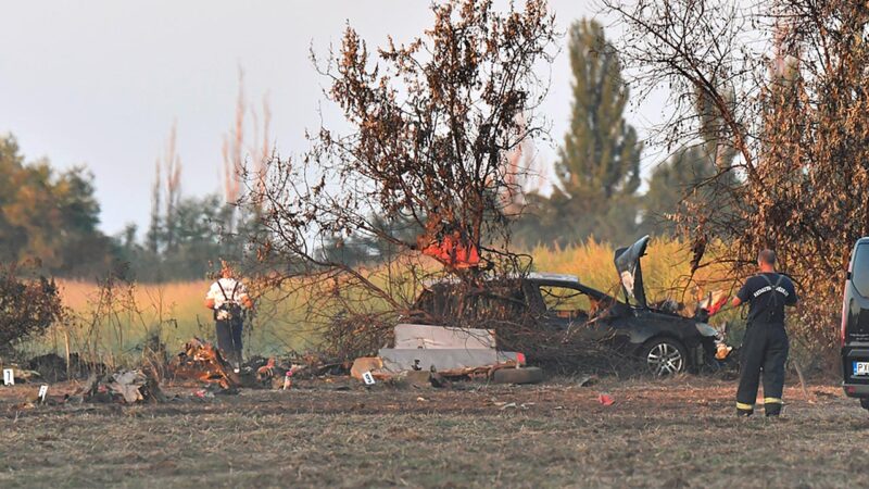 Lezuhant egy repülőgép a börgöndi repülőnapon