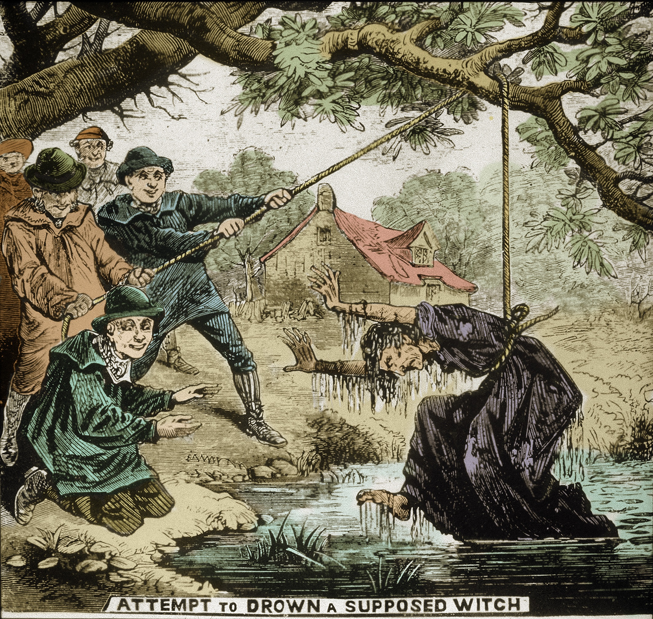 Egy Margaret Peg Grover nevű nőtt azzal vádoltak meg, hogy ős is boszorkány.