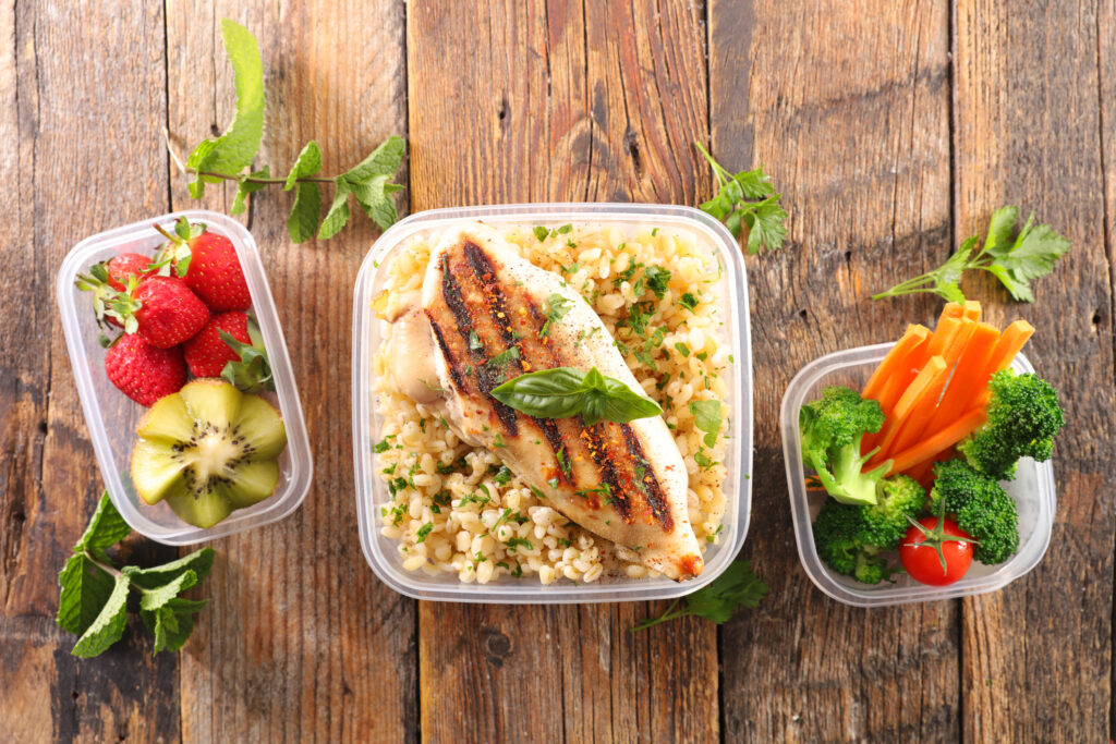 Főtt árpa csirkemellel 