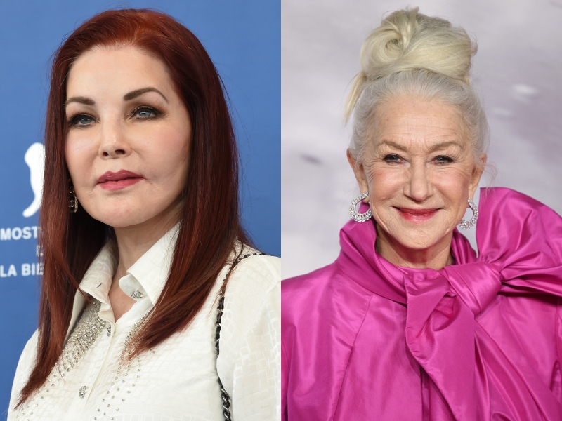 Priscilla Presley és Helen Mirren