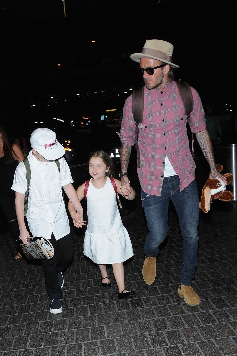 David Beckham, Harper Seven Beckham, Cruz Beckham