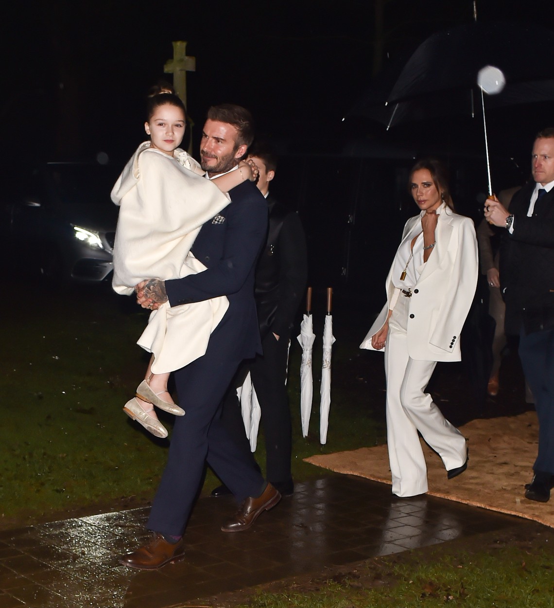 David Beckham és Harper Seven