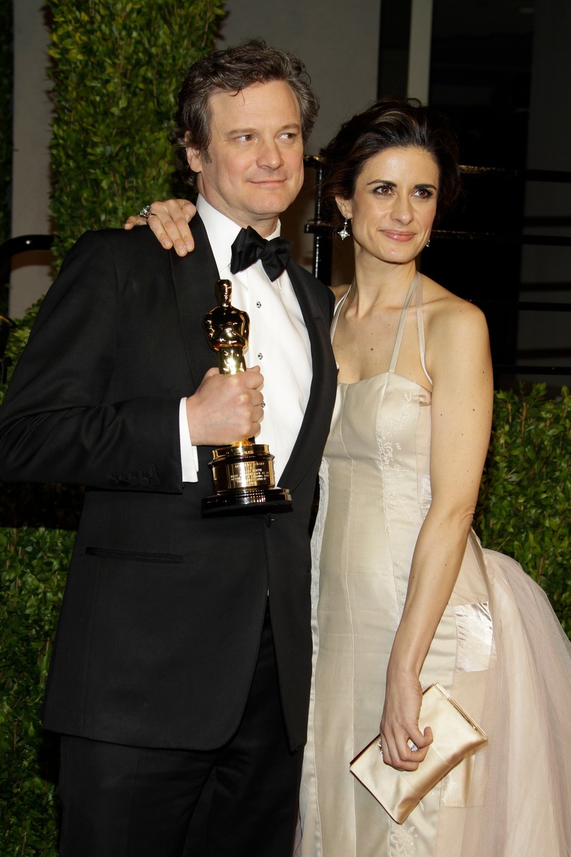 Colin Firth és Livia Giuggioli