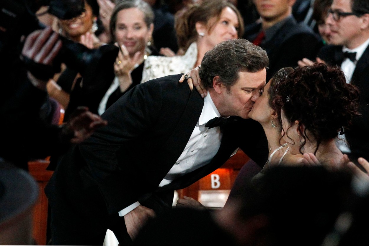 Colin Firth és Livia Giuggioli