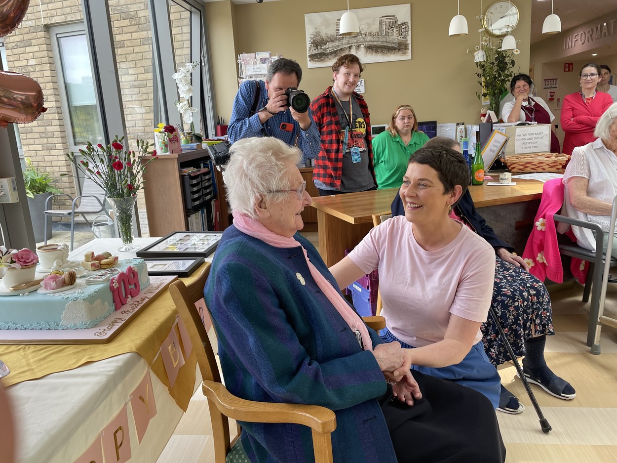 Máirín Hughes a 109 éves néni