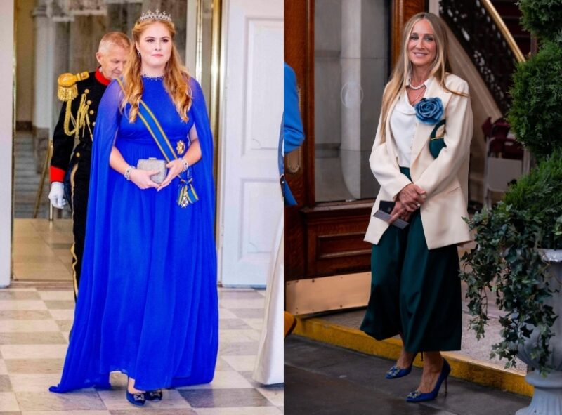 Katalin Amália hercegnő és Carrie Bradshaw a sorozatban