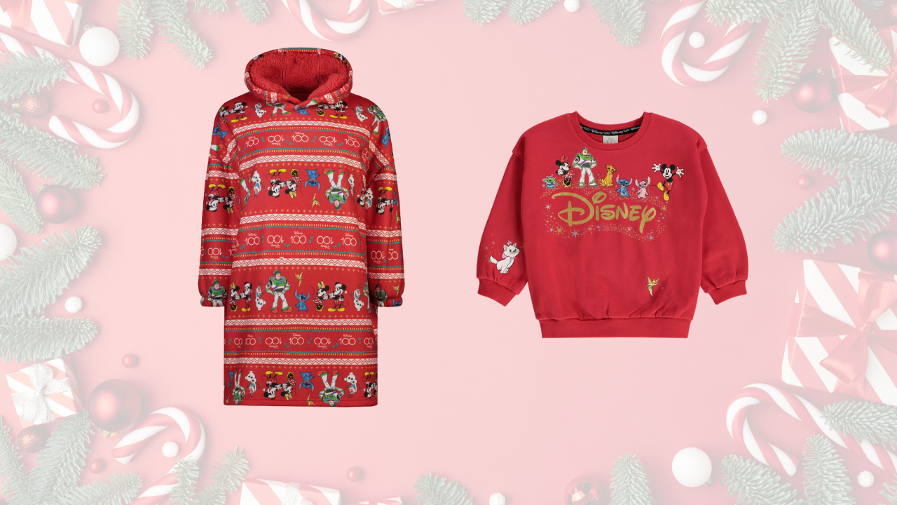 Anya lánya piros pulóver