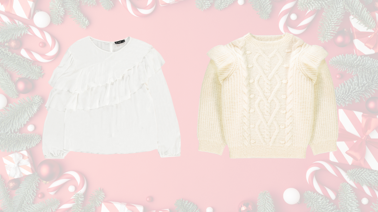 Fehér felsők anyának és lányoknak