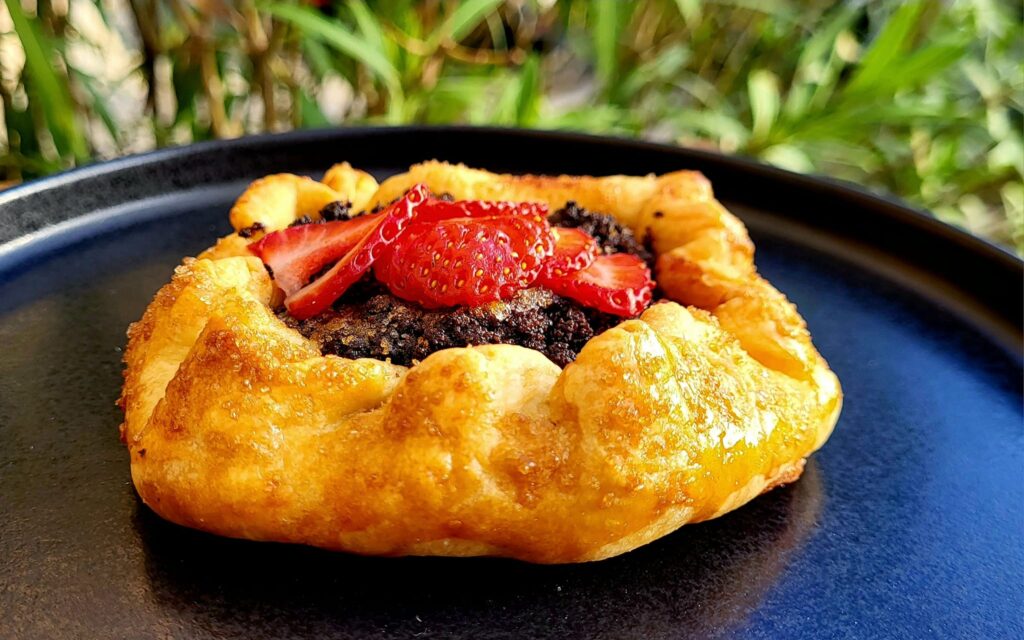 Epres citromkrémes, mákkrémes galette, Homebakker Pékség 