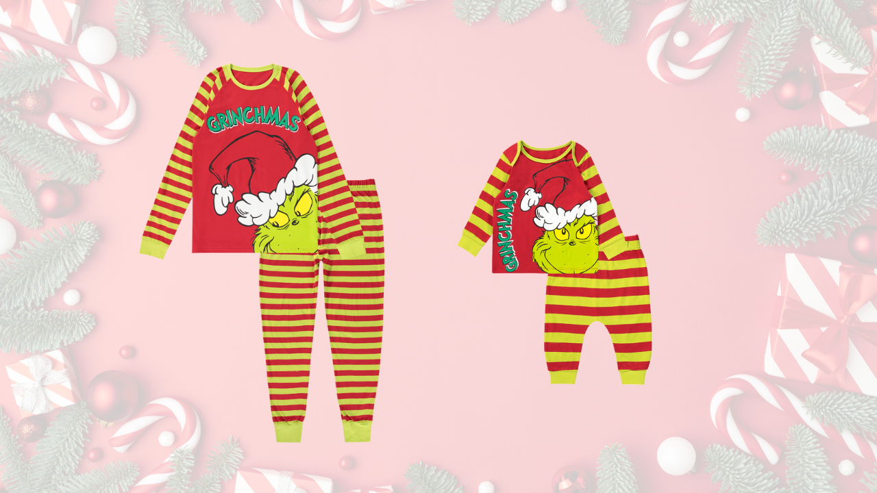 Grincses apa-fiú pizsik