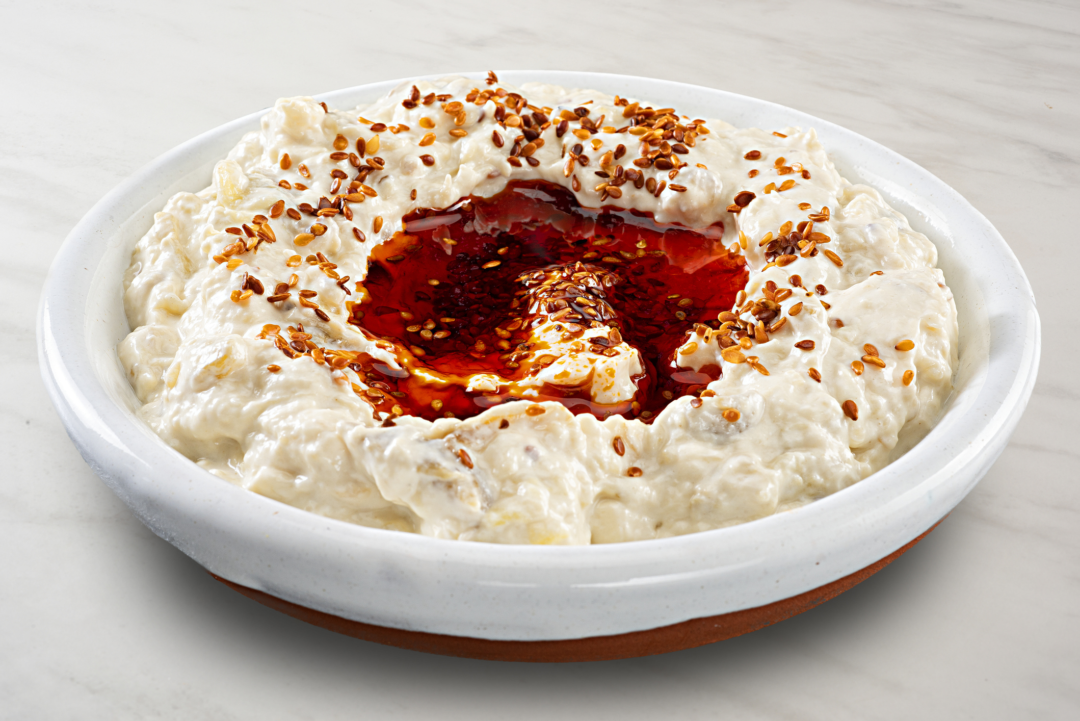 Natúr joghurt alapú török étel