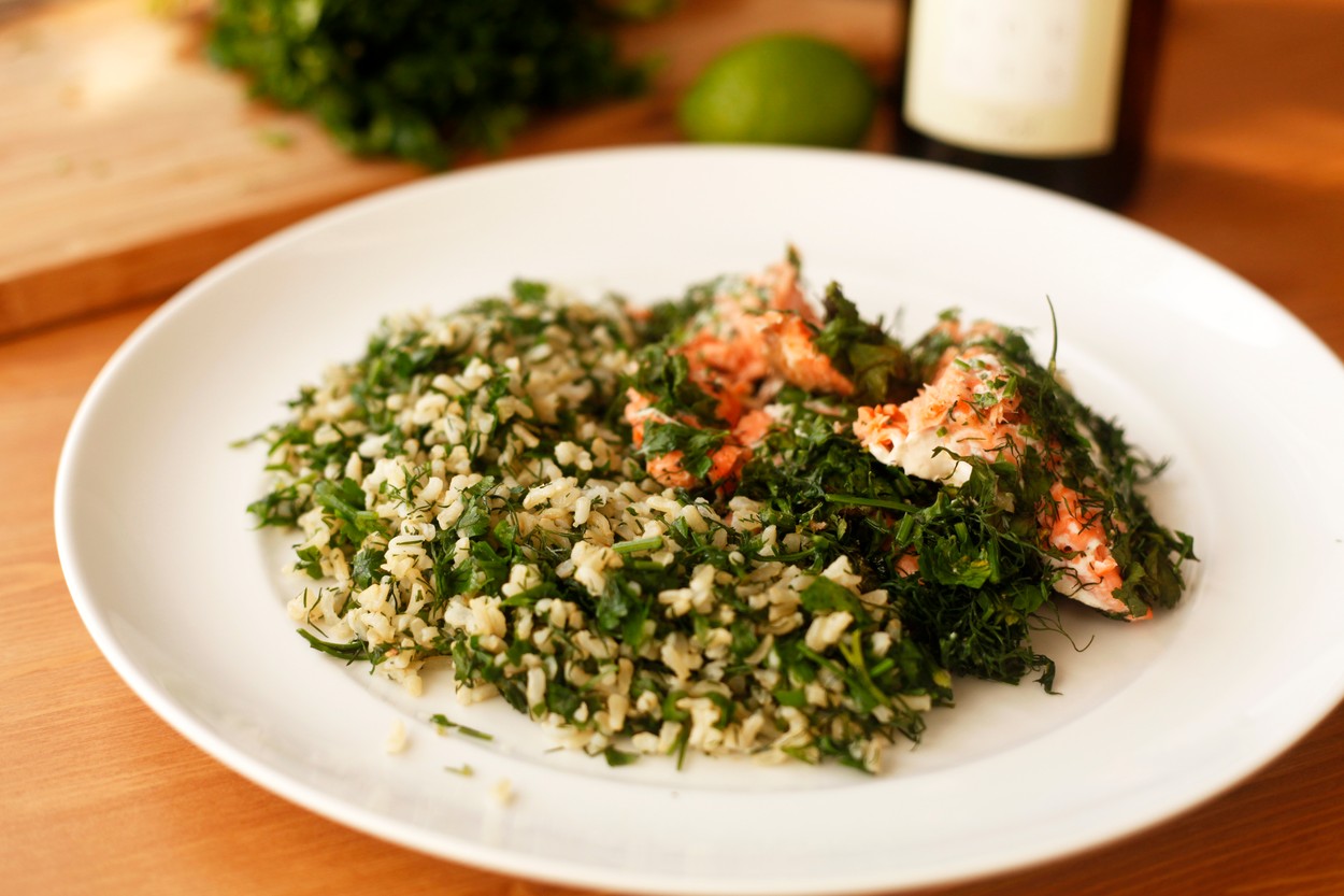 Perzsa újévi lazac