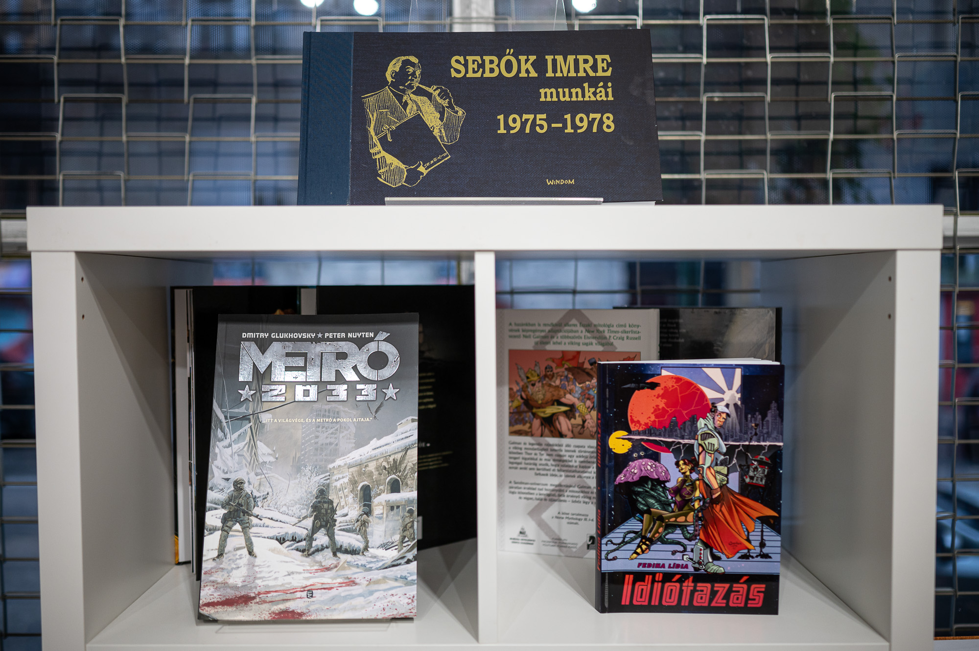 Németh Tamás és a V26 képregénybolt