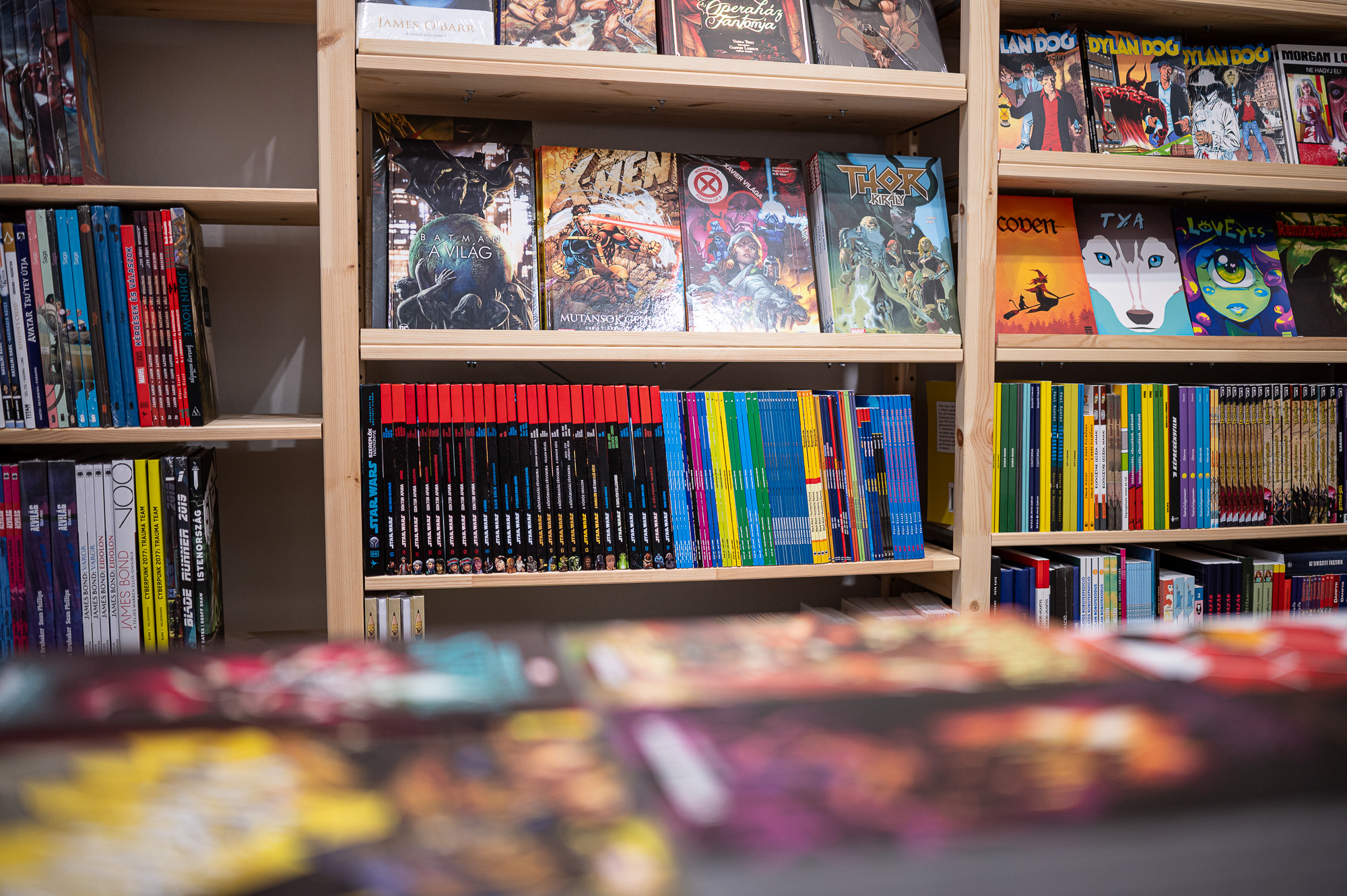 Németh Tamás és a V26 képregénybolt