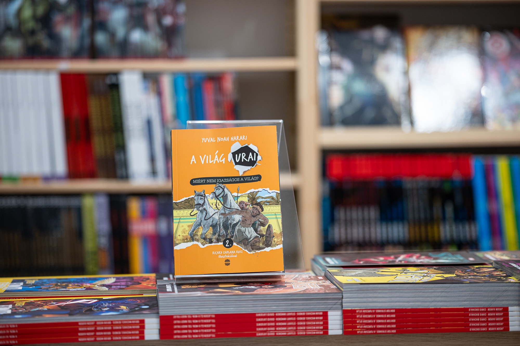 Németh Tamás és a V26 képregénybolt