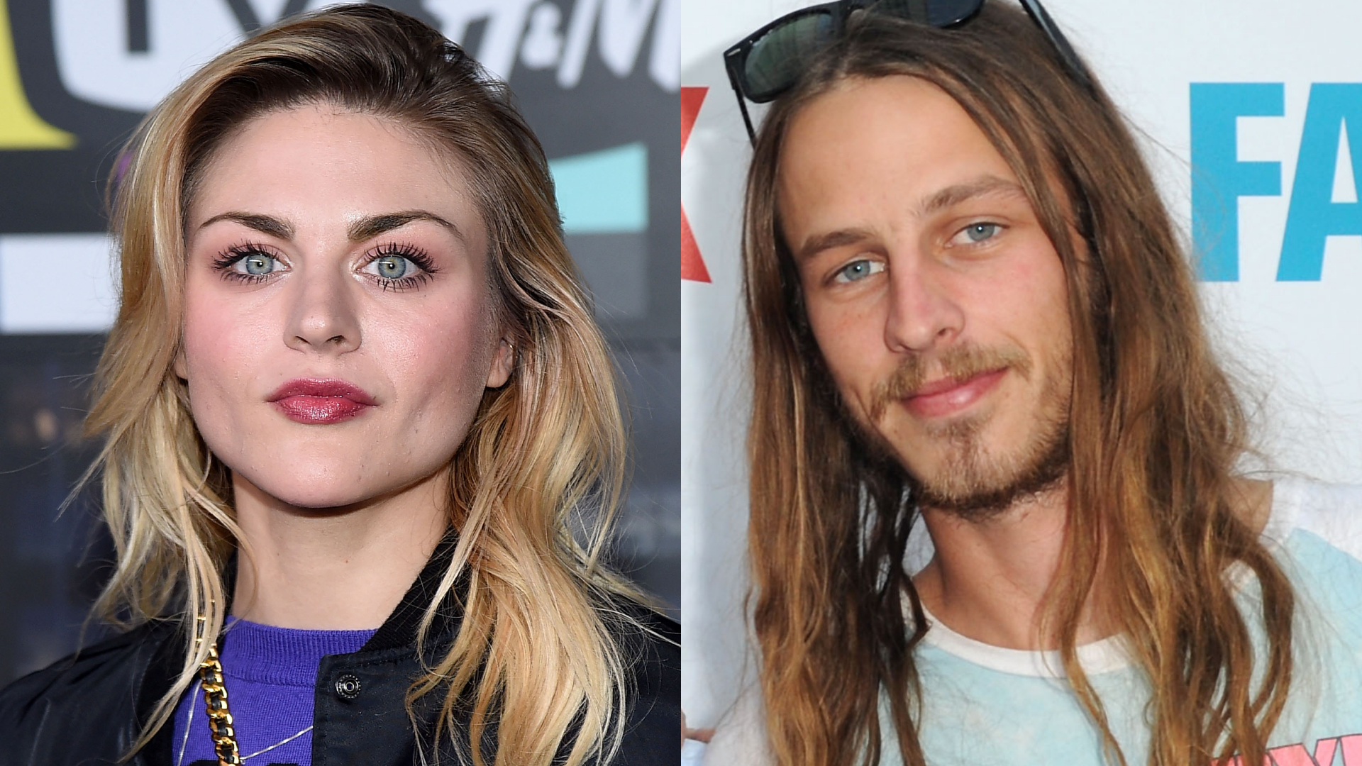 Frances Bean Cobain és Riley Hawk