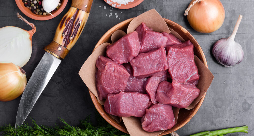 Pörkölt előkészületek