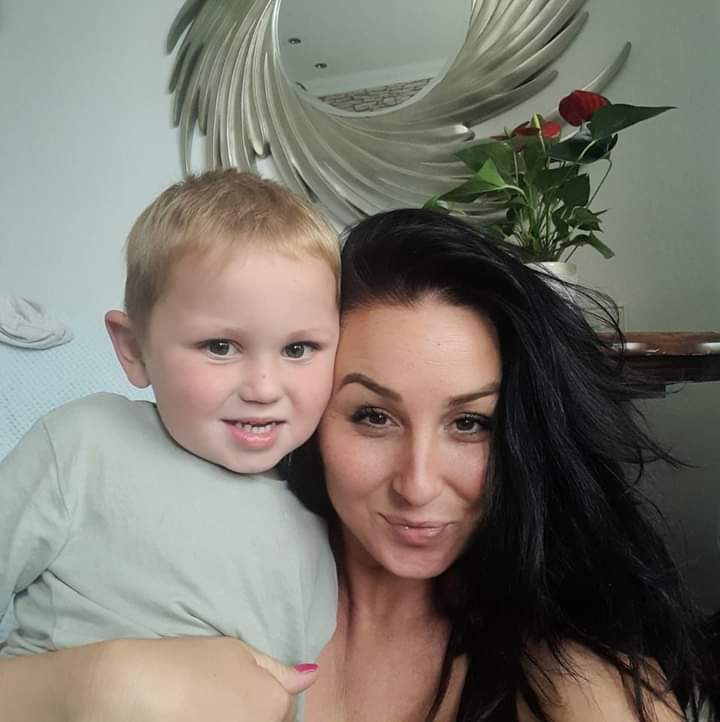 M.A. és kisfia (Forrás: magánarchívum)