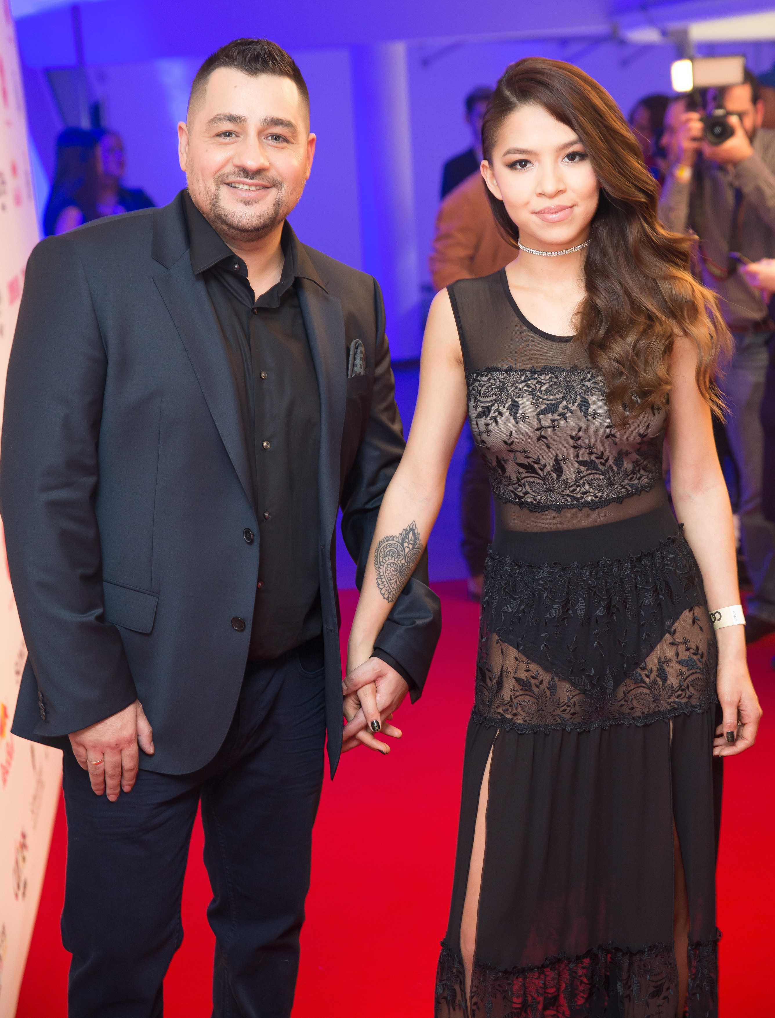 Molnár Ferenc Caramel és felesége Szilágyi Szilvi