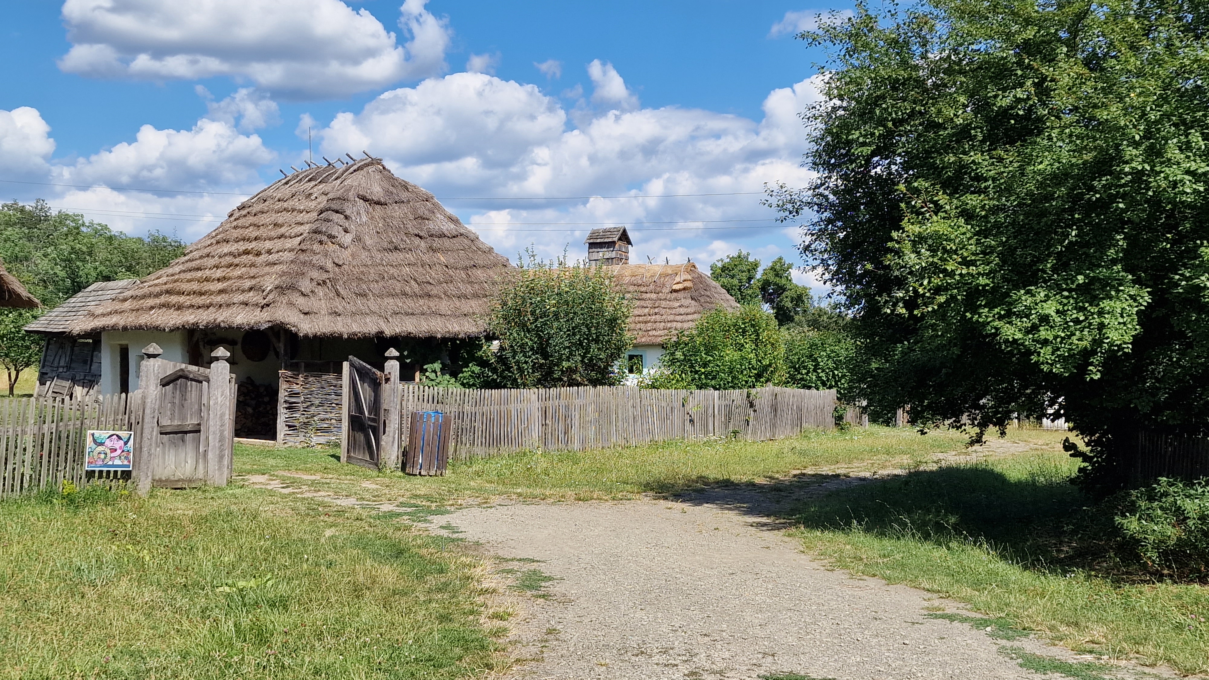 Észak-magyarországi falu, erdőhorváti lakóház