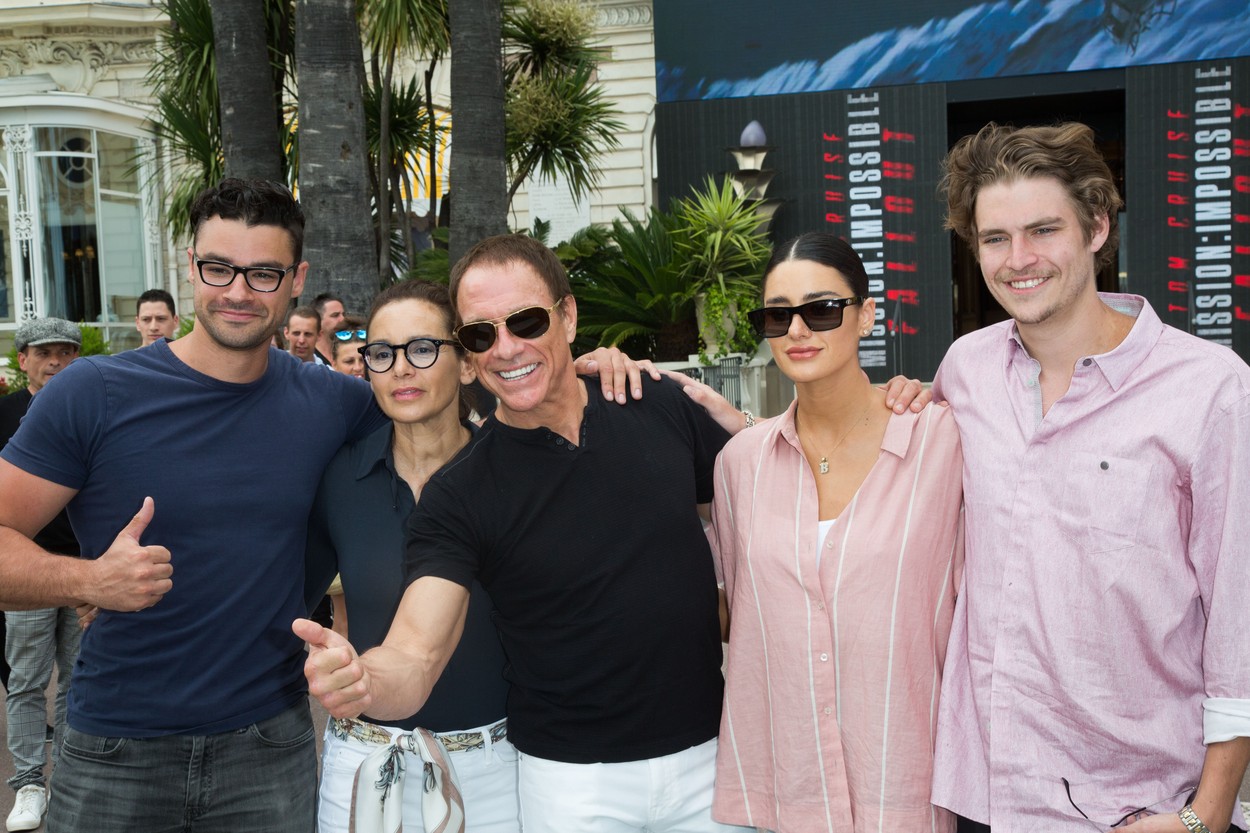 Jean-Claude Van Damme és családja