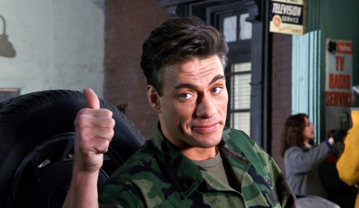 Jean-Claude Van Damme a Jóbarátokban