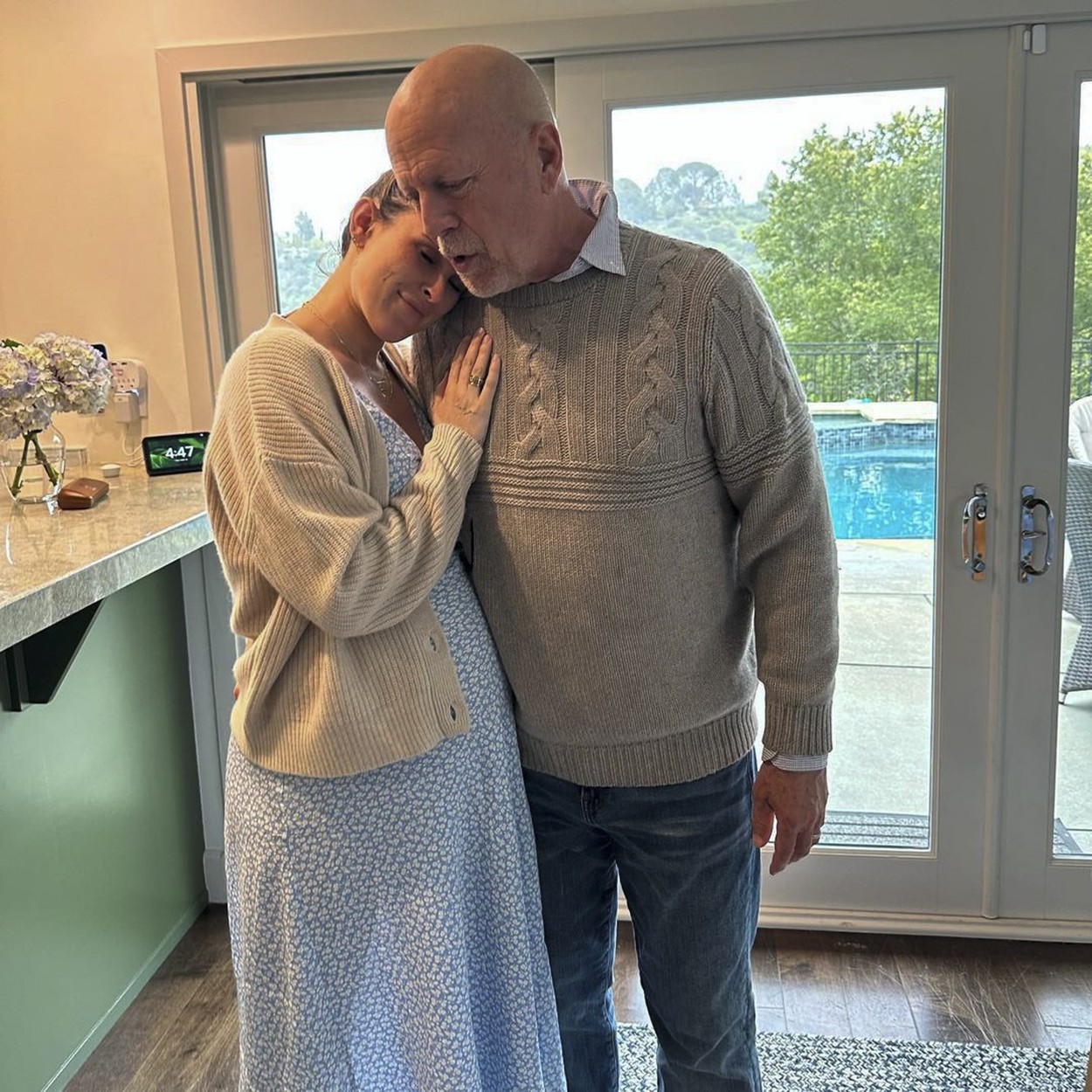 Bruce Willis lányával, Rumerrel