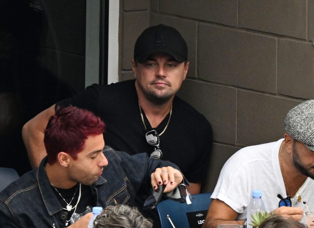Leonardo DiCaprio a US Openen