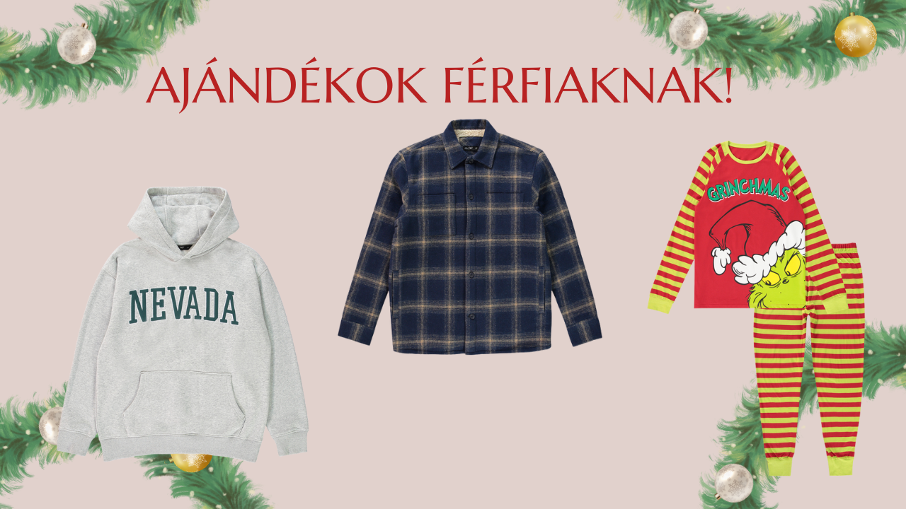 Karácsonyi ruhák férfiaknak