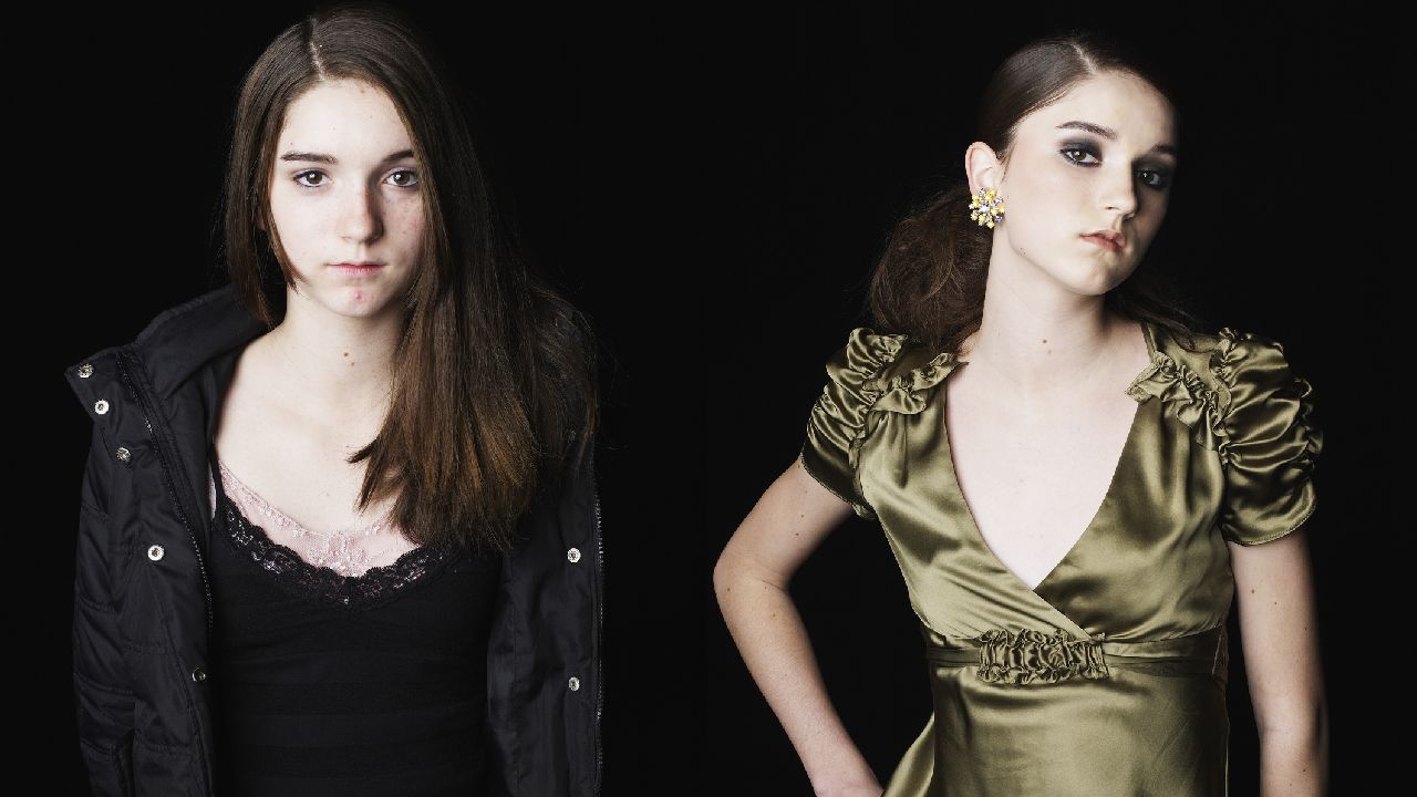 Lány két stílusban