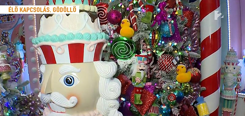 Pink dinó és gumikacsás karácsonyfadíszek is helyet kaphatnak idén a fán - Forrás: TV2 / Mokka - videó