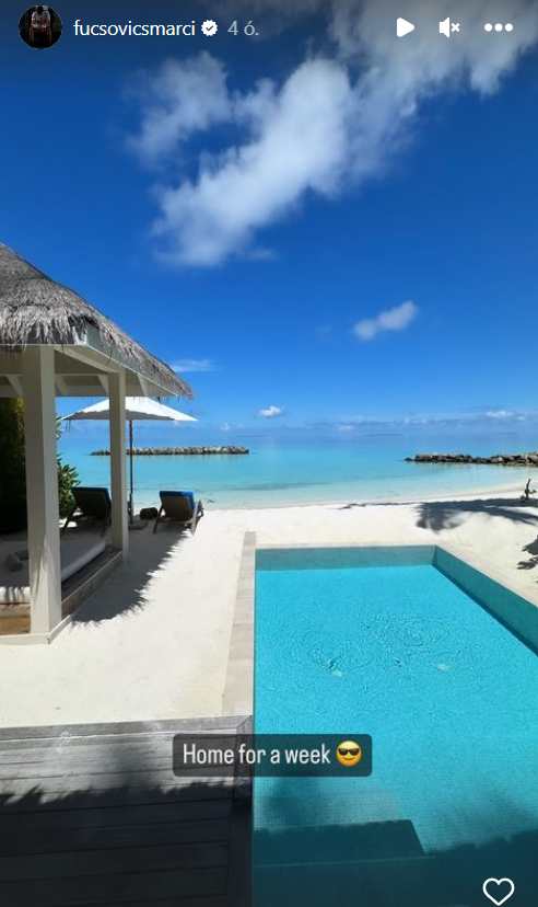 Fucsovics Márton Instagram-történet