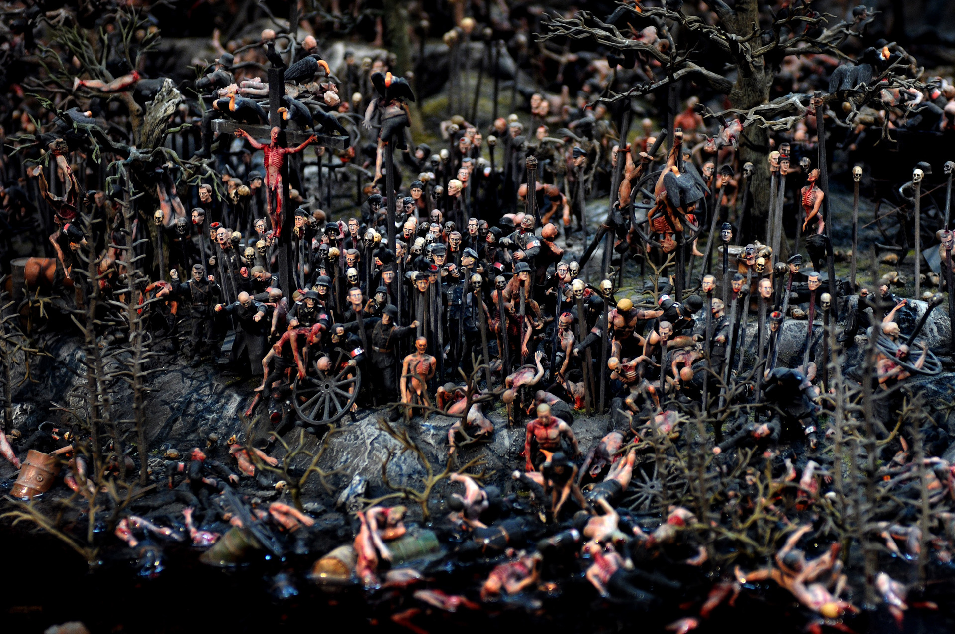 Jake és Dinos Chapman: Pokol c. makettje