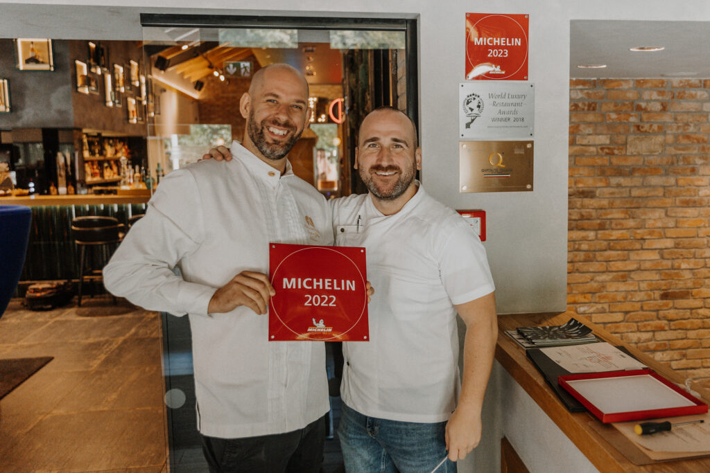 Gönczi Tamás head chef és Szepesi Gábor corporate chef