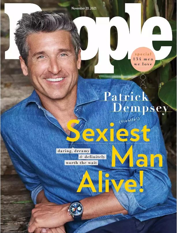 Patrick Dempsey lett a világ legszexibb pasija